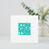 Gefeliciteerd met de Nieuwe Baan Kaart (Staand voorkant)