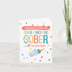 Gefeliciteerd met de nieuwe baby kaart