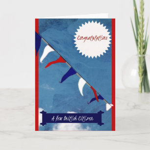 Gefeliciteerd met de nieuwe British Citizen Card Kaart