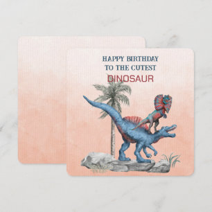 Gefeliciteerd met de Schattigee DINOSAURUS