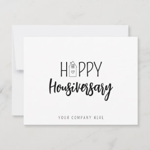 Gefeliciteerd met de verjaardag van uw huis Vastgo Kaart