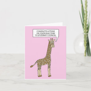 Gefeliciteerd met de verkiezing van de schoolraad kaart
