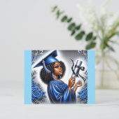 GEFELICITEERD MET DEZE DAG BRIEFKAART (Staand voorkant)