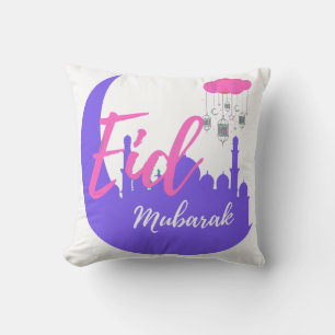 Gefeliciteerd met Eid Mubarak Kussen