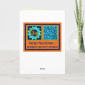 Gefeliciteerd met Glitter Afstuderen Kaart (Achterkant)