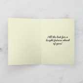 Gefeliciteerd met Glitter Afstuderen Kaart (Binnen)