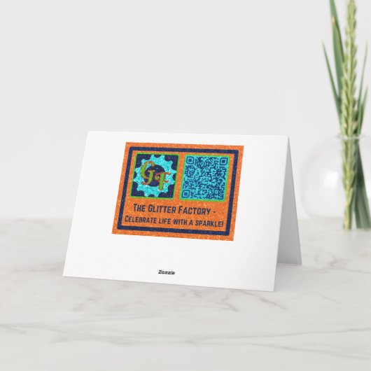 Gefeliciteerd met Glitter Diploma Afstuderen Kaart (Achterkant)