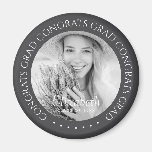 Gefeliciteerd met het Afstudeerders van Simple Mod Magneet (Voorkant)