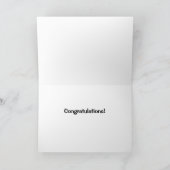 Gefeliciteerd met het behalen van het balie-examen kaart (Binnen)