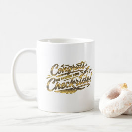 Gefeliciteerd met het behalen van je checkride! koffiemok