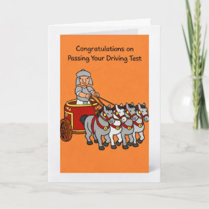 Gefeliciteerd met het behalen van je rijexamen kaart