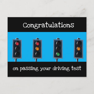 Gefeliciteerd met het behalen van je test briefkaart