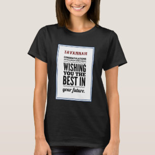 Gefeliciteerd met het behalen van resultaten t-shirt