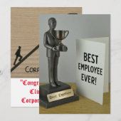 "Gefeliciteerd met het beklimmen van de Corporate Kaart (Voorkant / Achterkant)