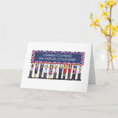 Gefeliciteerd met het Britse burgerschap Kaart (Gele Bloem)