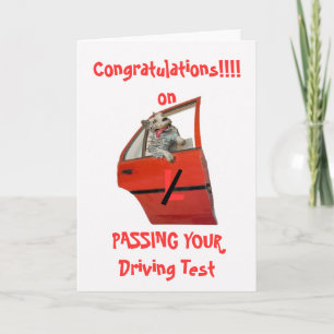 GEFELICITEERD MET HET DOORSTAAN VAN UW RIJEXAMEN K KAART