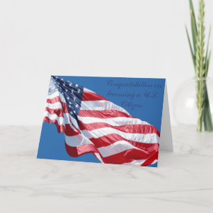 Gefeliciteerd met het feit dat u een Amerikaanse s Kaart