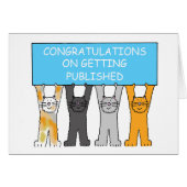 Gefeliciteerd met het Gepubliceerd worden (Voorkant Horizontaal)