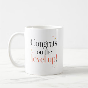 Gefeliciteerd met het Level Up Koffiemok