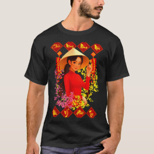 Gefeliciteerd met het nieuwe jaar Tet Binh Ngo 202 T-shirt