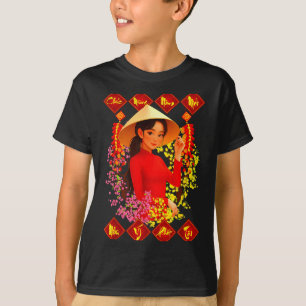 Gefeliciteerd met het nieuwe jaar Tet Binh Ngo 202 T-shirt