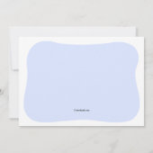 Gefeliciteerd met het overgaan van de Uitnodiging (Achterkant)