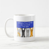 Gefeliciteerd met het overgaan van het Examen van  Koffiemok (Links)