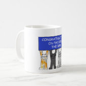 Gefeliciteerd met het overgaan van het Examen van  Koffiemok (Voorkant links)