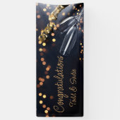 Gefeliciteerd met het paar banner (Verticaal)