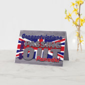 Gefeliciteerd met het passeren van Parade, Union J Kaart (Gele Bloem)