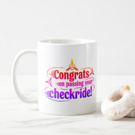 Gefeliciteerd met het passeren van uw checkride! k koffiemok