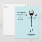 Gefeliciteerd met het succesvol richten van je pla briefkaart (Voorkant / Achterkant)