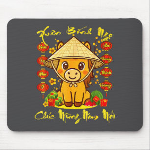 Gefeliciteerd met het Vietnamese Nieuwjaar van het Muismat