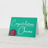 Gefeliciteerd met het voltooien van Chemo Kaart (Voorkant)