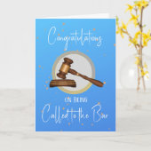 Gefeliciteerd met het worden geroepen aan de Bar Kaart (Gele Bloem)