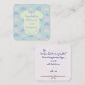 Gefeliciteerd met het worden van grootouders notitiekaartje (Voorkant / Achterkant)