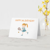 **GEFELICITEERD MET JE 5E VERJAARDAG" KAART VOOR H (Gele Bloem)