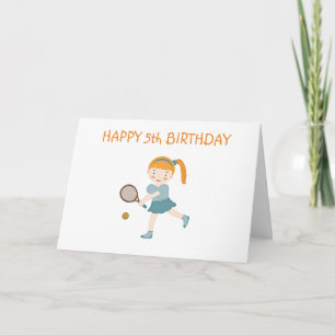 **GEFELICITEERD MET JE 5E VERJAARDAG" KAART VOOR H