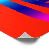 Gefeliciteerd met je afdruk voor speciale acties poster (Hoek)