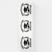 Gefeliciteerd met je afstuderen 4x12 Vinyl Banner (Verticaal)