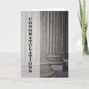 Gefeliciteerd met je afstuderen aan de rechtenfacu kaart