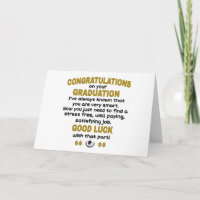 Gefeliciteerd met je Afstuderen