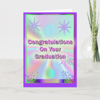 Gefeliciteerd met je Afstuderen Kaart