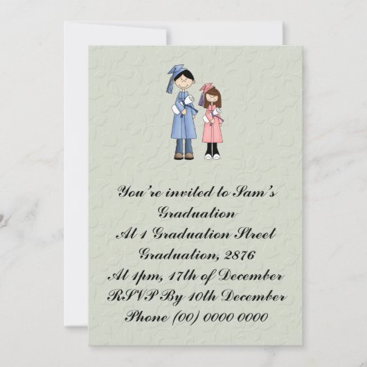 Gefeliciteerd met je afstuderen kaart (Voorkant)