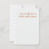 Gefeliciteerd met je Afstuderen kaart. Bedankkaart (Achterkant)