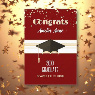 Gefeliciteerd met je afstuderen! Persoonlijk Kaart