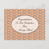 Gefeliciteerd met je Afstuderen van Nursing SC Aankondigingskaart (Voorkant)