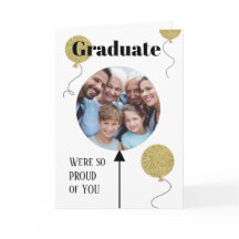 Gefeliciteerd met je afstuderen van ons foto