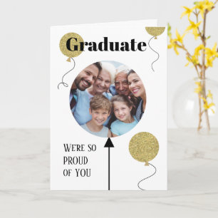 Gefeliciteerd met je afstuderen van ons foto kaart