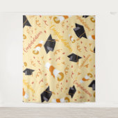 Gefeliciteerd met je afstuderen wandkleed (Voorkant)